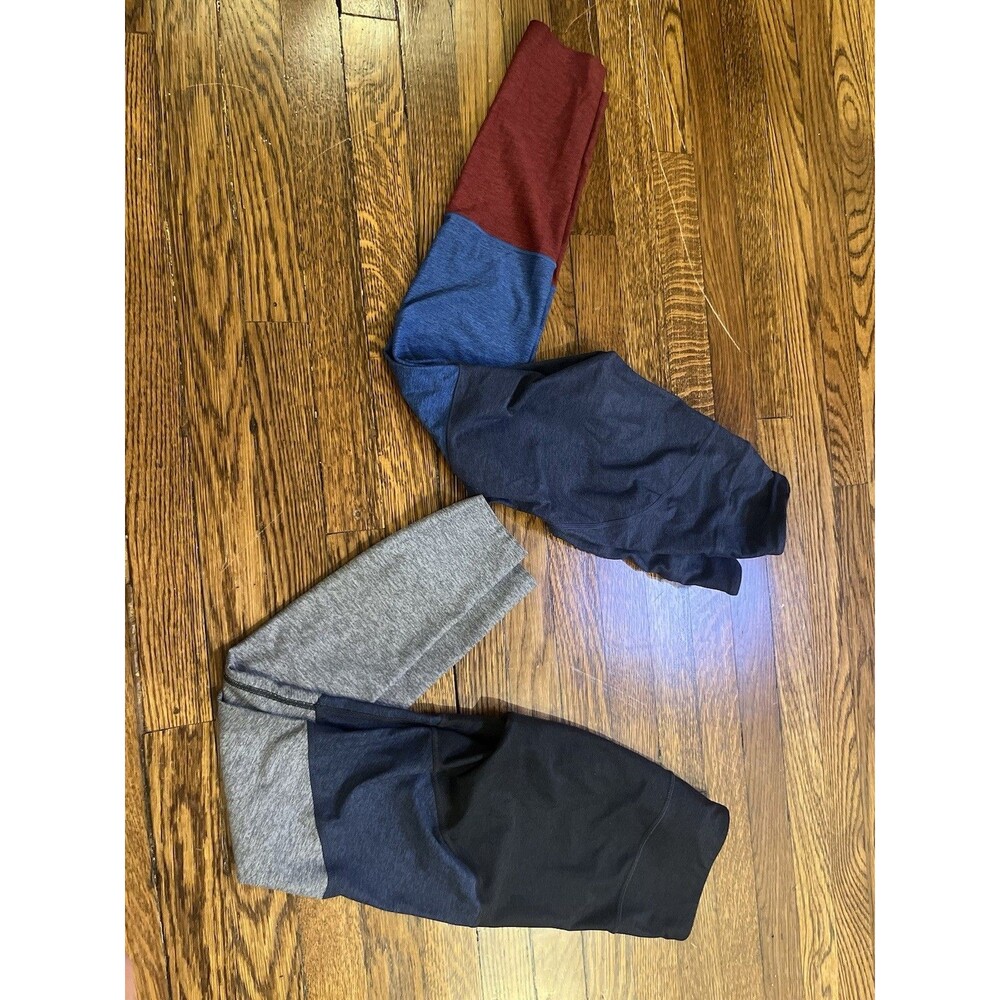 Outdoor Voices Womens Size Small Colorblock Leggings Lot Of 2